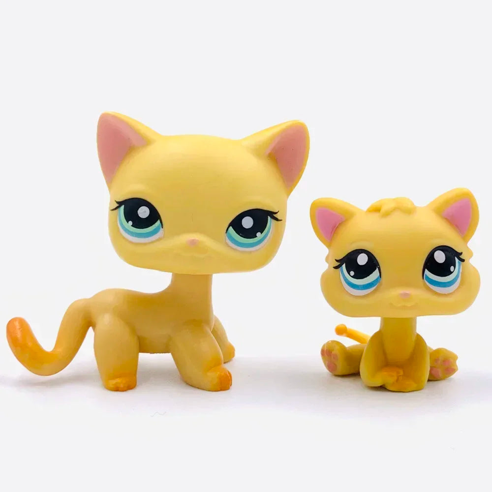 Rare Animal littlest pet shop lps toy toy Cute kitten Stands Dog Dachshund Collie Cocker Spaniel Great Dane Old Bobble head toy