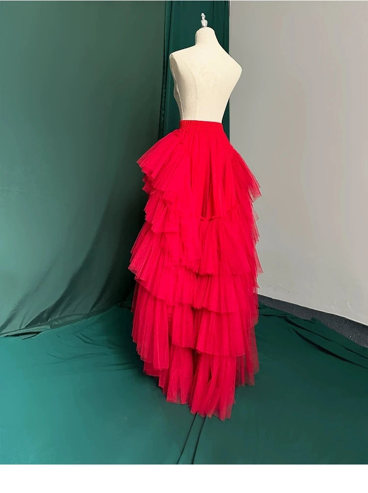 Front Short Back Long Tutu Skirt, Fashion Princess Skirts