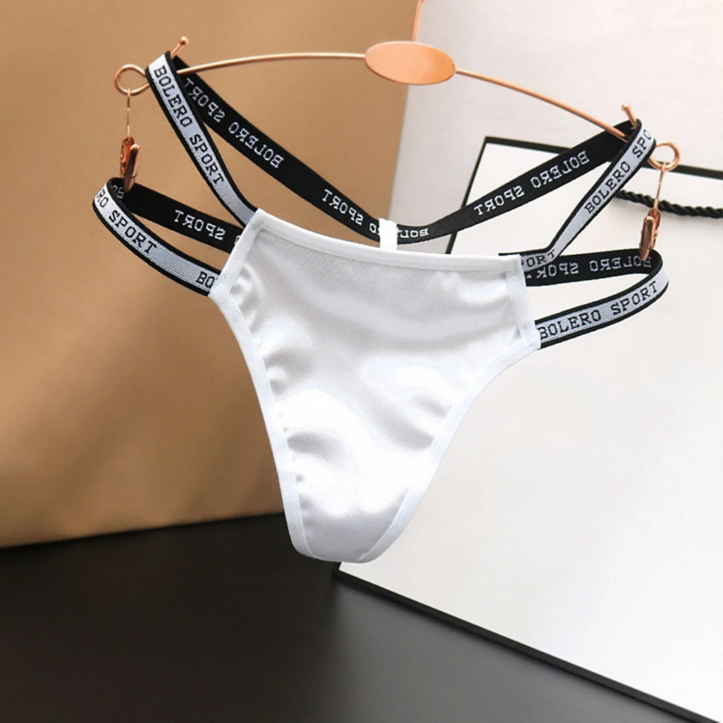 Women'S Panties Lingerie for Ladies Low Waist Mesh Briefs Solid Cotton Crotch Underwear Panties Woman Clothing