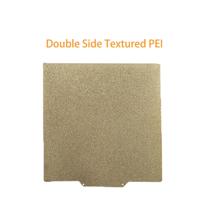 Voron V0 PEI Sheet 120x120mm Double Sided Textured/Smooth PEI PET PEO PEY H1H Flexible Spring Steel Sheet Magnetic Build Plate