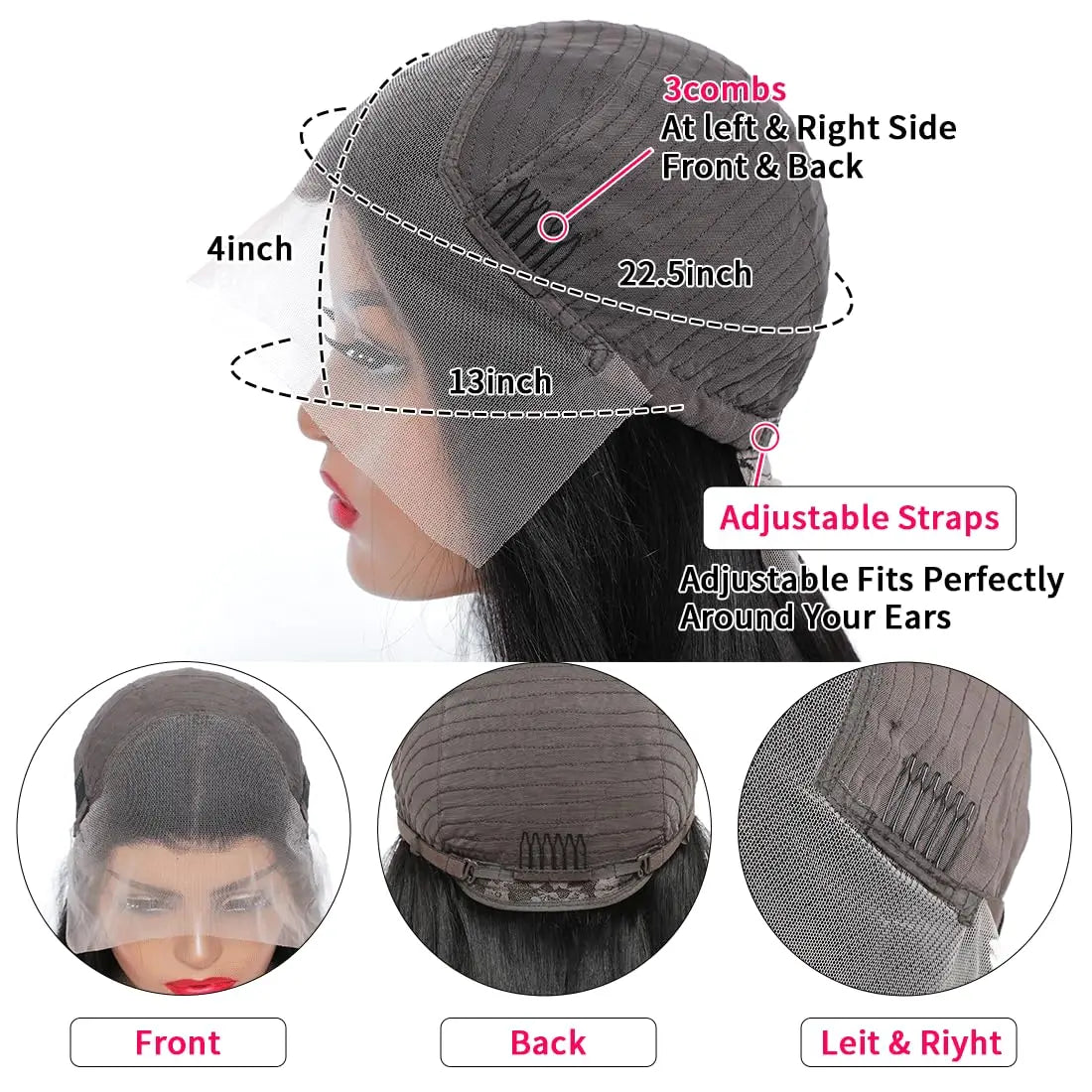 13x4 Deep Wave Curly Lace Front Wig 30 32 Inch Deep Kinky Curly Human Hair Wigs 13X4 HD Transparent Lace Frontal Wig For Women