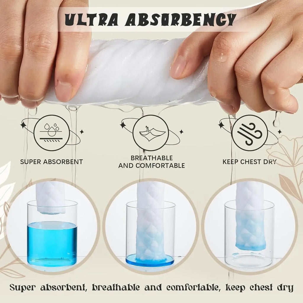Disposable Bra Liners to Absorb Sweat Under Breasts Non Woven Bra Liners Bulk Underboob Sweat Absorber Pads for Women