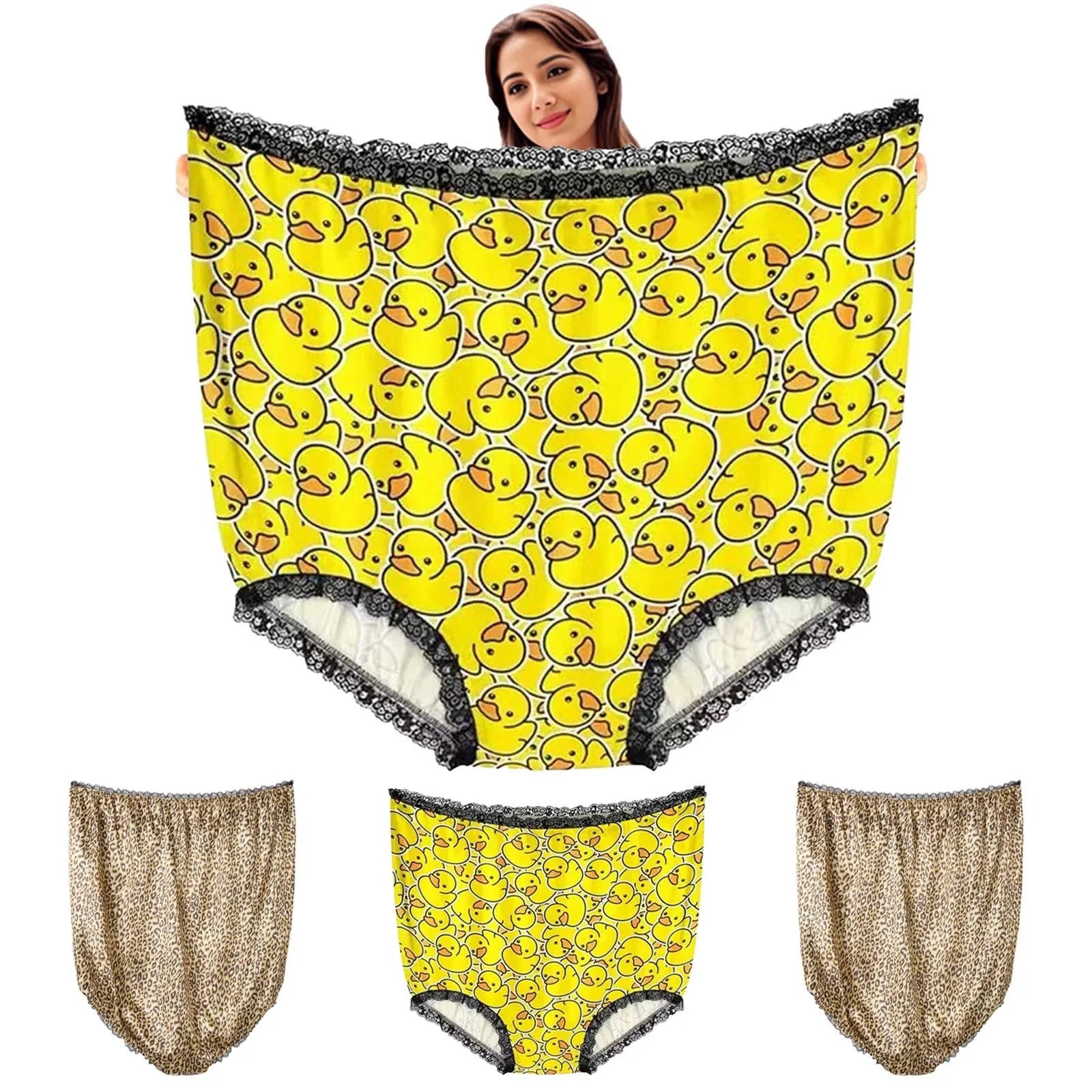 Funny Big Underwear Mama Undies Plus Size Granny Panties White ElephantJoke Gift Boudoir Outfits plus Size Sexy Lingerie Push up