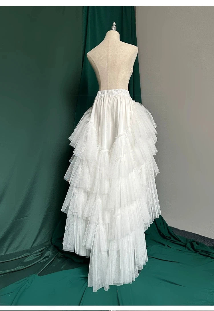 Front Short Back Long Tutu Skirt, Fashion Princess Skirts