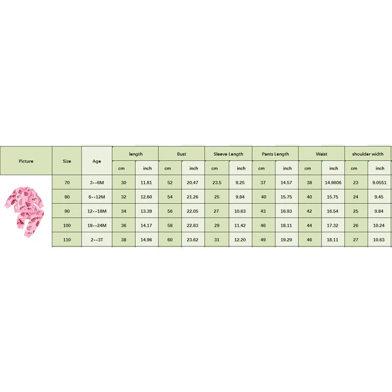 Toddler Baby Girl 2Pcs Christmas Outfits Long Sleeve Cake Print Sweatshirt + Pants Set Clothes