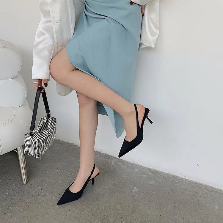 Oulylan High Heels Shallow Women's Sandals Shoes for Women High heeled Sandals  Women's Shoes Fashion Pumps Pointed Toe