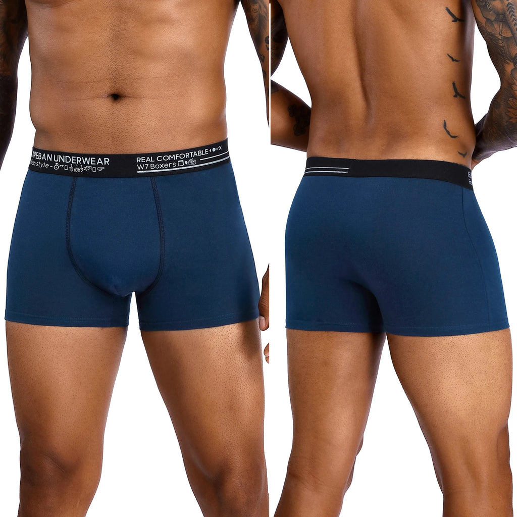 10pcs Pack Cotton Boxers Shorts Mens Underwear for male Briefs Sexy Underpants Slip Breathable Boxing Panties hot Sexis Basic