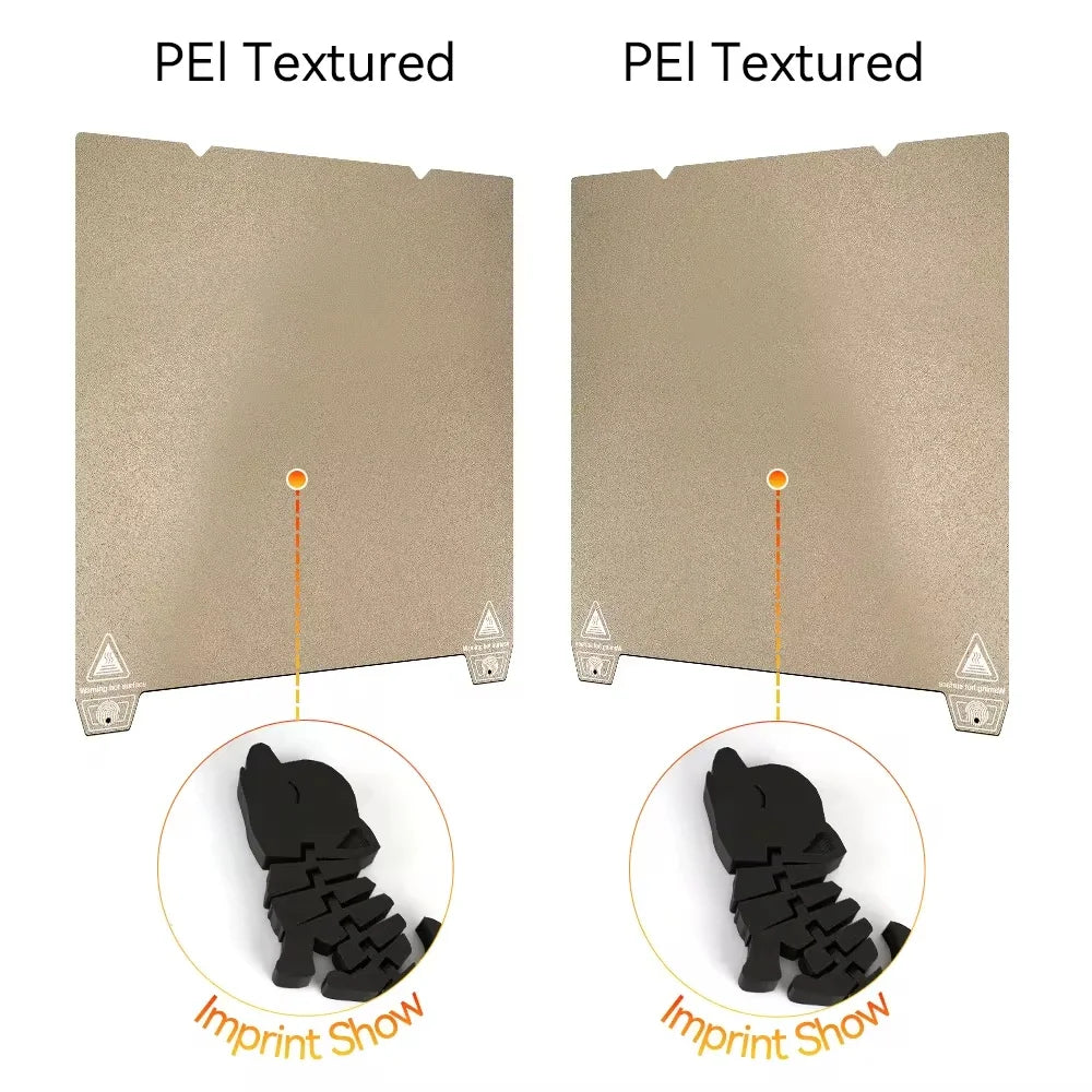 K1C PEI Sheet K1 Build Plate Double Sided PEO PET Spring Steel Sheet Ender 3 V3 SE H1H Plate for For Ender-3 S1 Pro/ Ender-5 S1