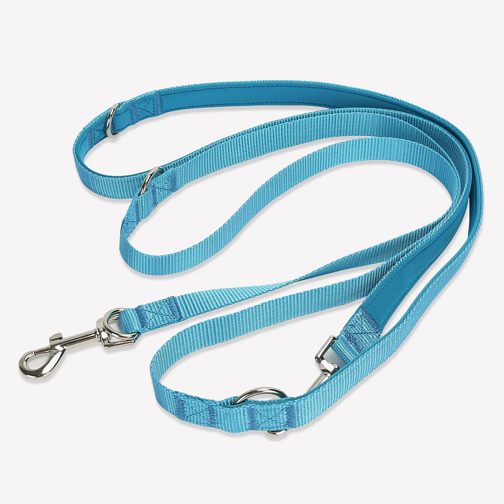 Multifunctional Dog Leash,Adjustable Length Multipurpose for Medium & Large Dogs,Convertible Hands Free,Crossbody,Over Shoulder