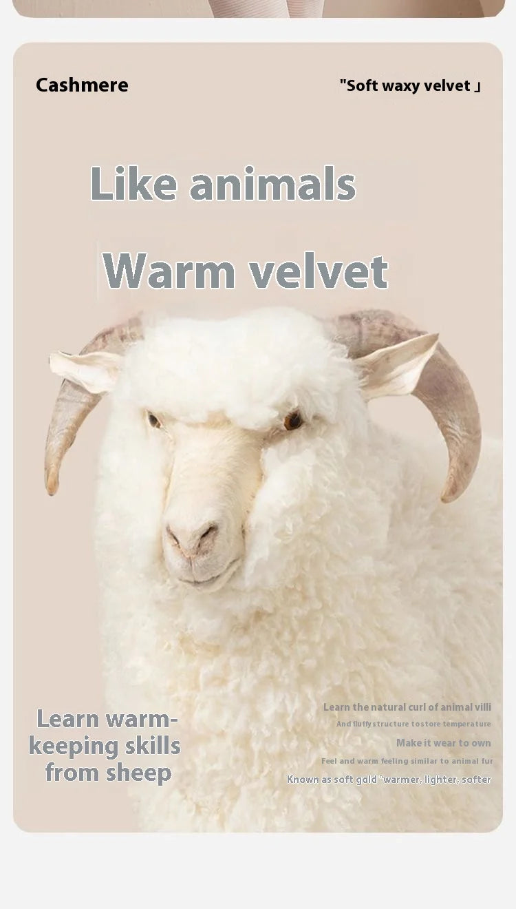 New Autumn/Winter Cashmere and Silk Round-Neck Thermal Set Striped Thermal Underwear for Men and Women Base Layer Undergarments