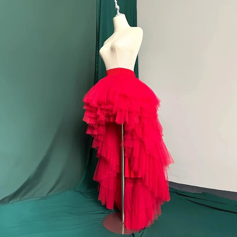 Front Short Back Long Tutu Skirt, Fashion Princess Skirts