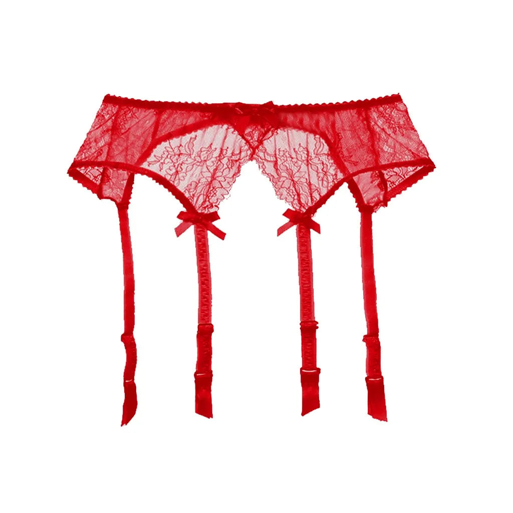 Sexy Lingerie Lace Garter Elastic Pure Desire Fashionable Erotic Intimates Hot Selling Temptation Ultra-Thin Underwear Set