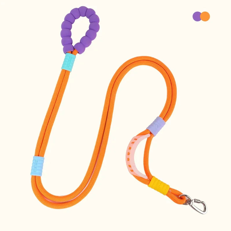 Versatile Pet Traction Leashes with Foam Handle Hand Free Dog Leash for Pet Walking Running Adjustable Sizes Pet Supplies
