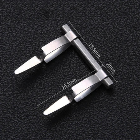 Stainless steel micro hemostatic clip vein clip small blood vessel clip arterial pet experimental closing device temporary block