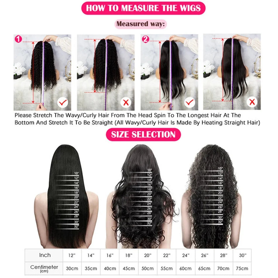 40 Inches Body Wave Human Hair Wig 13x4 360 Transparent Lace Front Human Hair Wig 13x6 Brazilian Lace Human Hair For Black Women