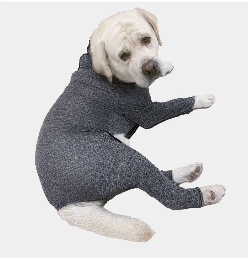 XS-3XL Pet Dog Clothes Winter Jumpsuit Undergarment Female Male Dog Home Loss Hair Proof Clothing Post-Surgical Recovery Clothes