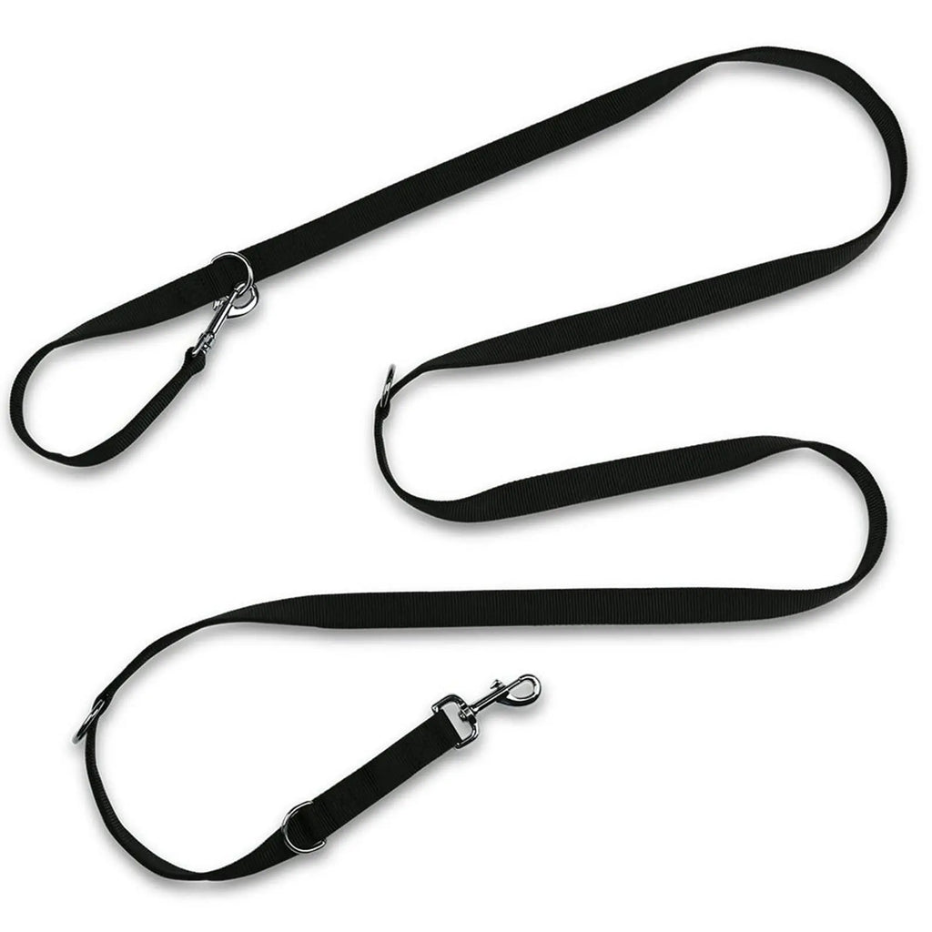 Multifunctional Dog Leash,Adjustable Length Multipurpose for Medium & Large Dogs,Convertible Hands Free,Crossbody,Over Shoulder