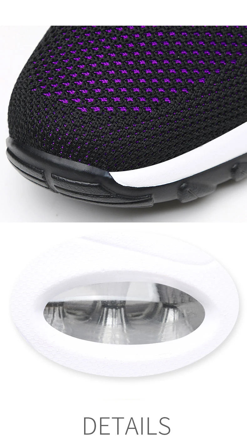 2025 Women's Fashion New Product: Sports Walking Shoes Breathable and Lightweight Casual Walking Platform Shoes Calzados Mujeres