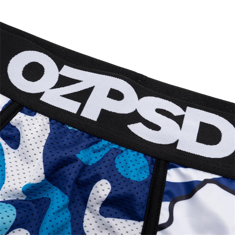 5Pcs Sexy Summer Men Boxer Underwear Breathable Printed Men's Panties Underpants Male Plus Size Man Boxer Briefs Man Boxershorts
