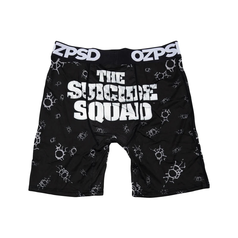 5Pcs Sexy Summer Men Boxer Underwear Breathable Printed Men's Panties Underpants Male Plus Size Man Boxer Briefs Man Boxershorts