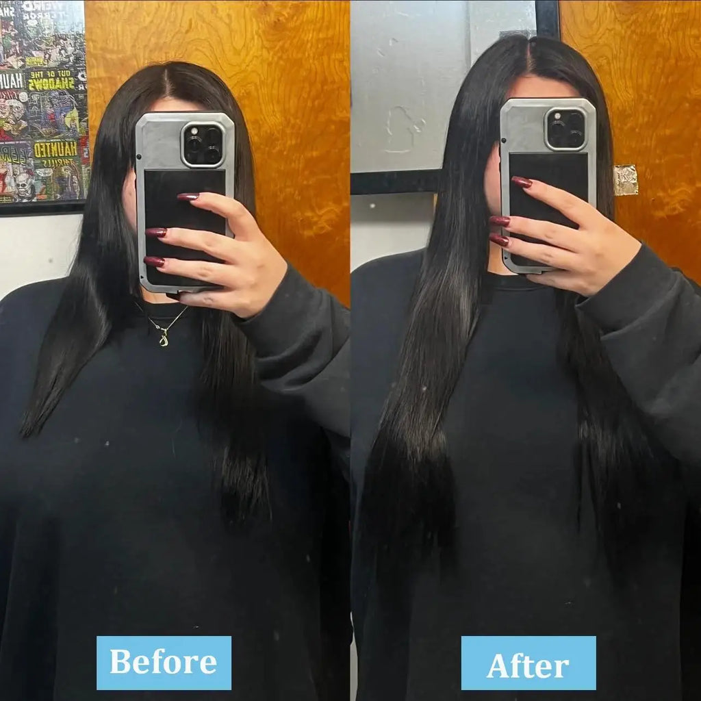 25 pcs Straight Tape In Hair Extensions 100% Human Hair 30 Inch Brazilian Invisible Seamless Weft PU Tape In Raw Hair Extensions