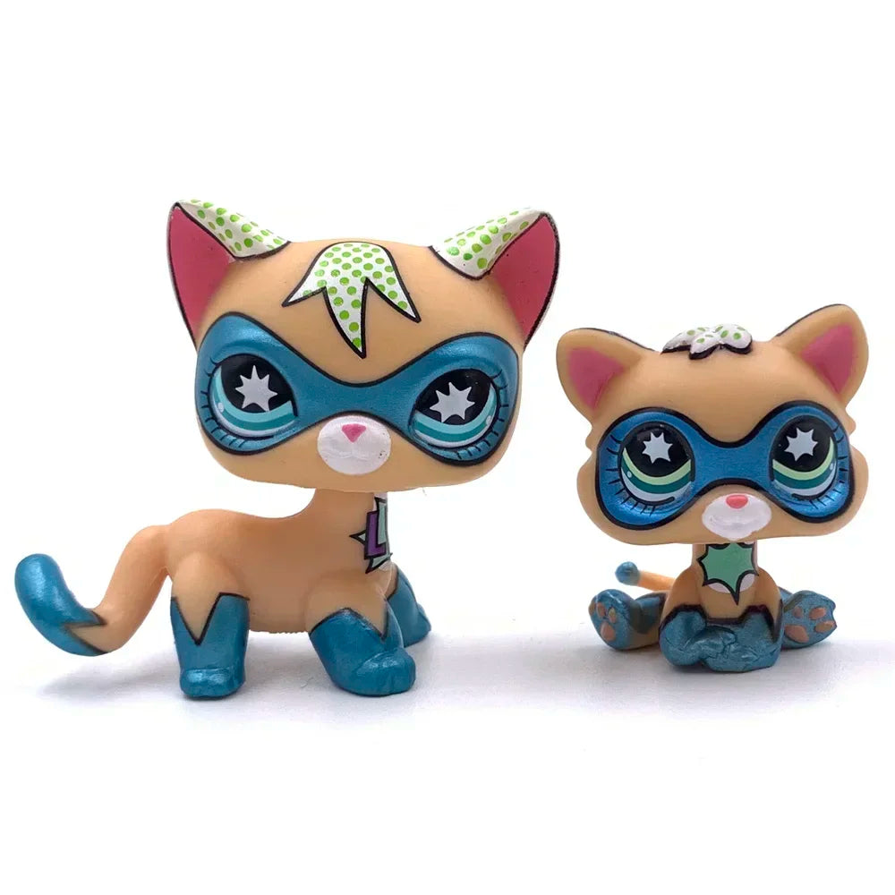 Rare Animal littlest pet shop lps toy toy Cute kitten Stands Dog Dachshund Collie Cocker Spaniel Great Dane Old Bobble head toy