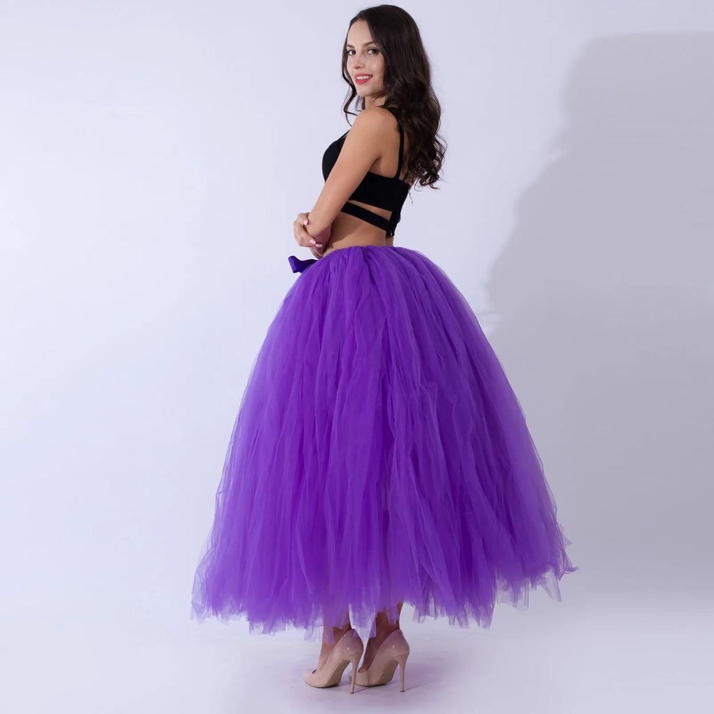 Summer Long Skirts For Women 2025 Women Fashion Solid Color Lace Up Bow Puffy Skirt Handmade Skirt Performance Skirt Ropa Mujer