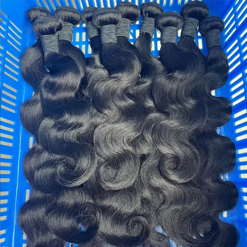 28 30 inch Body Wave Human Hair Bundles Peruvian Raw Virgin Hair Weave 3 4 Bundles For Women Sew In Quick Remy Hair Extensions