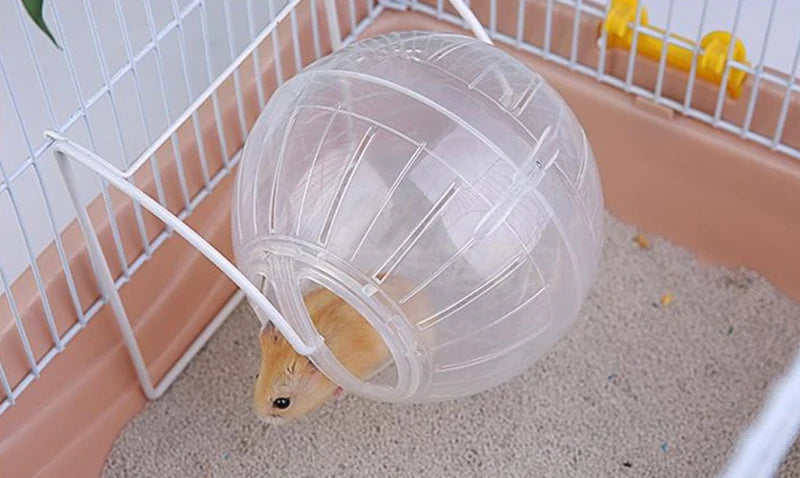 12cm Hamster Mouse Sports Fitness Running Ball Funny Pet Toy for Mini Animals Golden Bear Mice Mascotas Toys Accesories