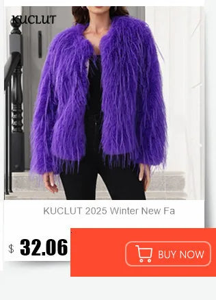 KUCLUT 2025 Autumn Winter Plush Vest For Women High-End Faux Mink Velvet High Collar Elegant Waistcoat Top Female 1A1010