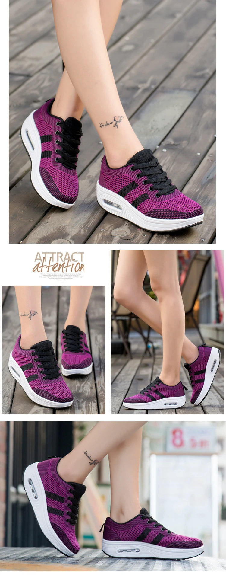 New Large Size Women's Shoes Fashion Hollowed Out Breathable Sneakers Women Outdoor Comfort Lightweight Casual Shoes for Women