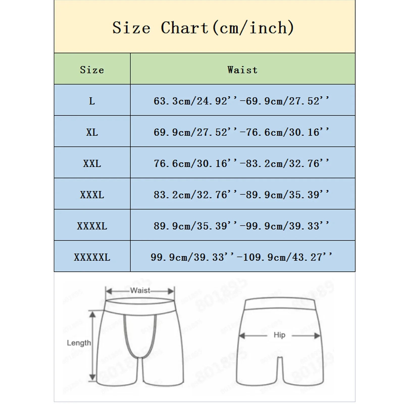 Mens Boxer Panties Strong Magnetic Tourmaline Painted U-Convex Briefs Boxer Briefs Underpants Mid Waist Short Pants Male