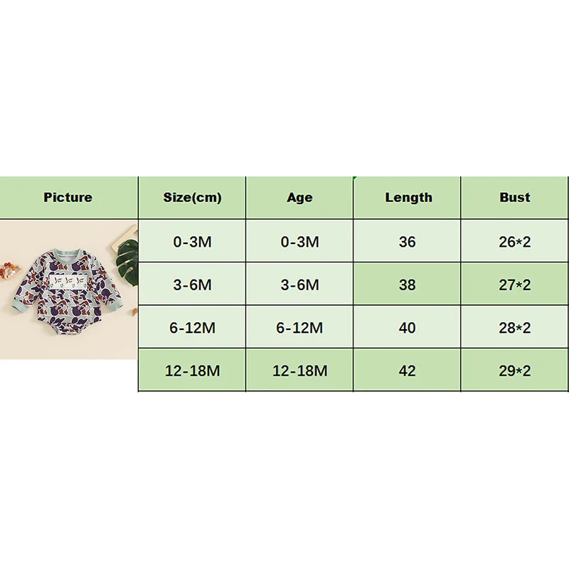 2024-04-19 Lioraitiin Autumn Baby Boys Romper Infant Long Sleeve Crew Neck Duck Embroidery Camouflage Romper