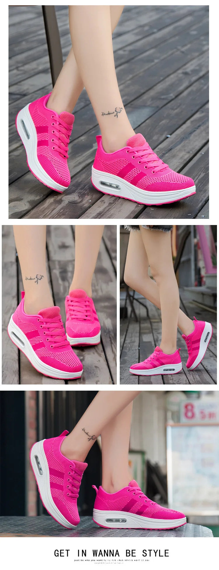 New Large Size Women's Shoes Fashion Hollowed Out Breathable Sneakers Women Outdoor Comfort Lightweight Casual Shoes for Women