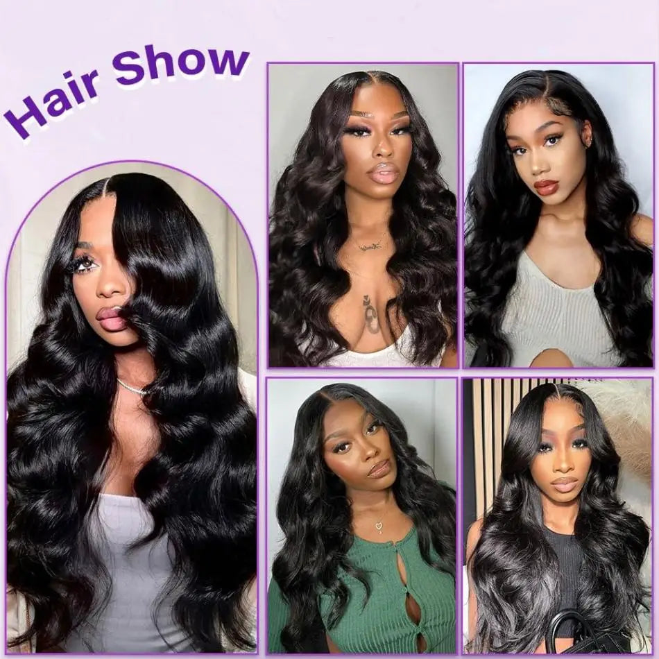 Original Natural Hair Body Wave Bundles Human Hair 26 28 30 Inch Brazilian Extensions 1/3/4 Pieces Bundles Deals For Women