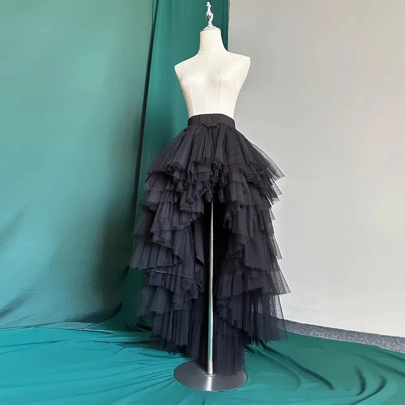 Front Short Back Long Tutu Skirt, Fashion Princess Skirts