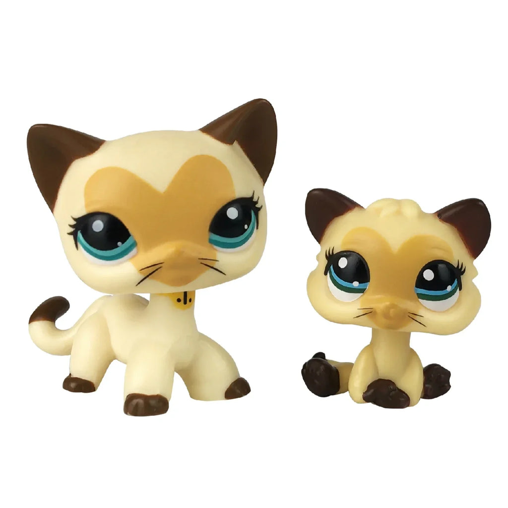 Rare Animal littlest pet shop lps toy toy Cute kitten Stands Dog Dachshund Collie Cocker Spaniel Great Dane Old Bobble head toy