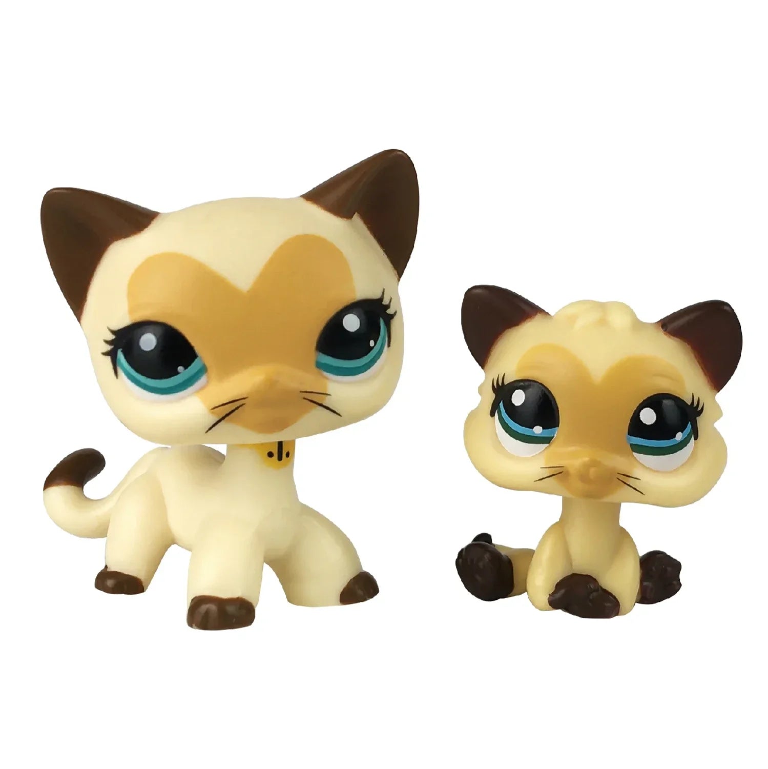 Rare Animal littlest pet shop lps toy toy Cute kitten Stands Dog Dachshund Collie Cocker Spaniel Great Dane Old Bobble head toy