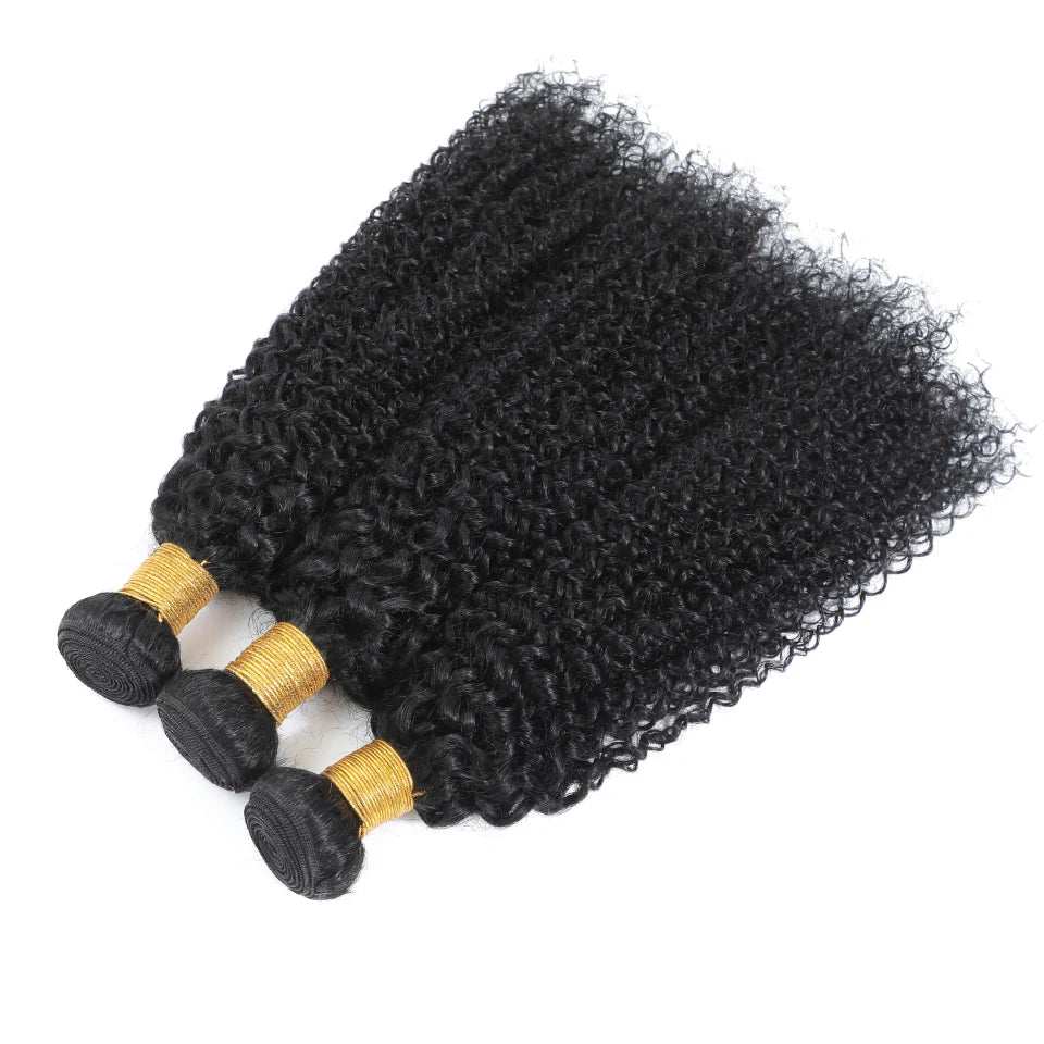 Mogolian Hair 8-30 Inch Kinky Curly Bundles 100% Virgin Human Hair Weaving Natural Curly Hair 2 3 4 Bundle Deals For Extensions