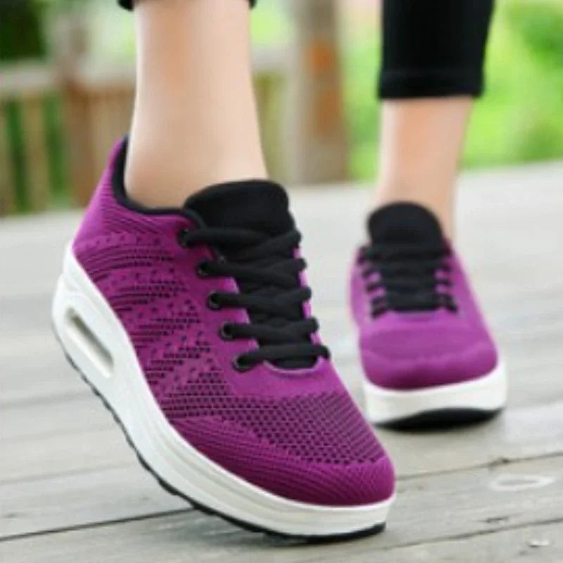 New Large Size Women's Shoes Fashion Hollowed Out Breathable Sneakers Women Outdoor Comfort Lightweight Casual Shoes for Women