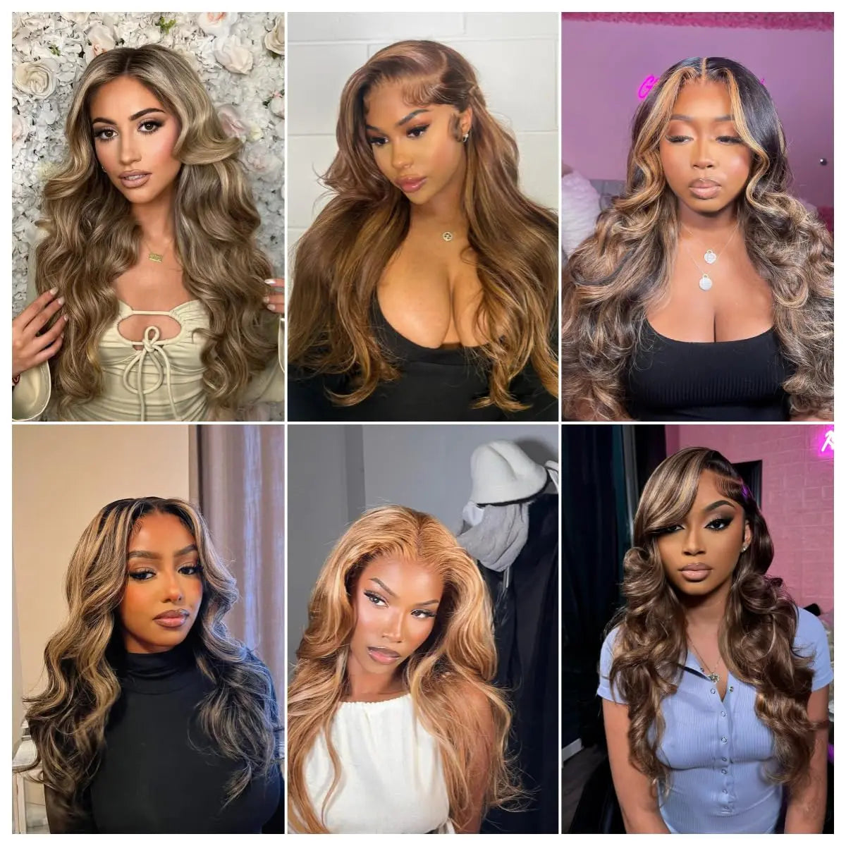 14A Highlight Ombre Body Wave Bundles Human Hair 100% Unprocessed Brazilian Colored 1 3 4 Pcs Raw Hair Bundles Weave Extensions