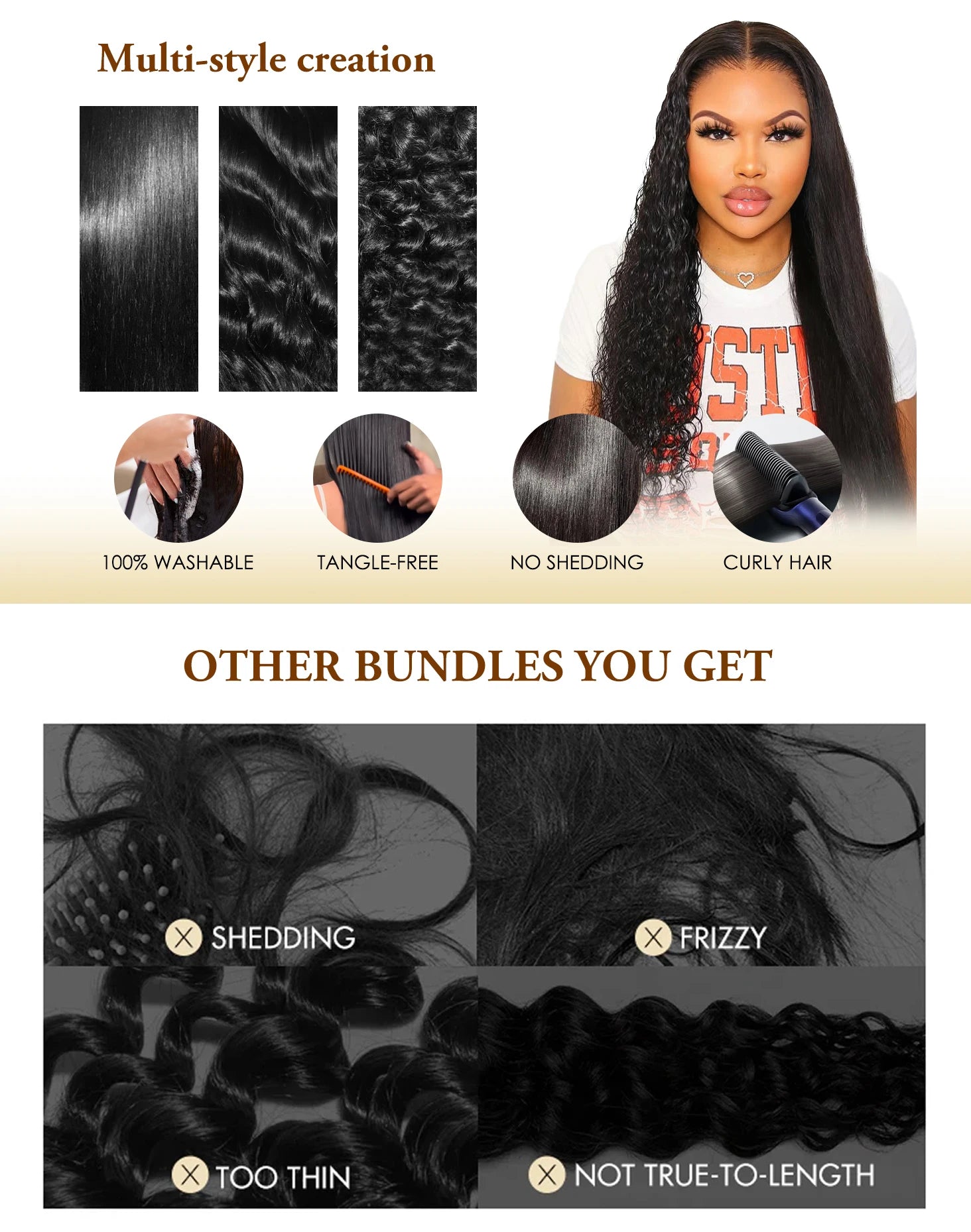30 40 Inch Straight Bundles 100% Human Hair Brazilian Virgin Hair Natural Color 3 4 Pcs Raw Hair Bundles Extensions For Women