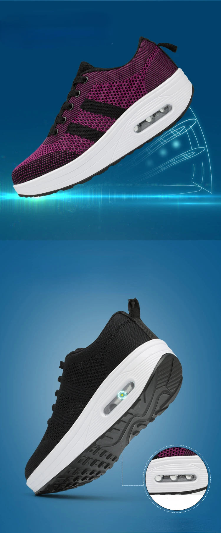 New Large Size Women's Shoes Fashion Hollowed Out Breathable Sneakers Women Outdoor Comfort Lightweight Casual Shoes for Women
