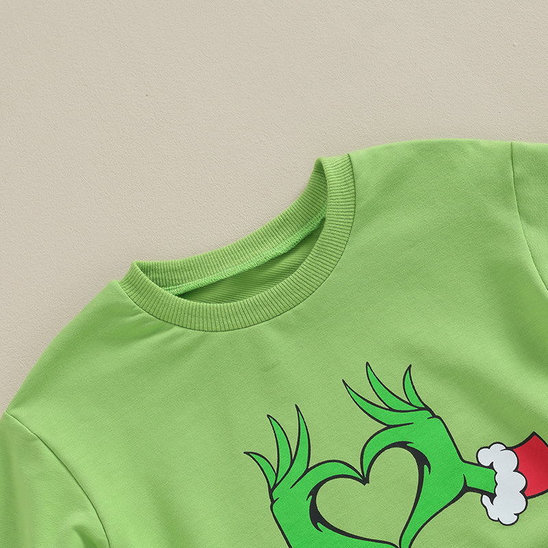 2023-09-05 Lioraitiin 3-18M Newborn Baby Girl Boy Christmas Outfit Sweatshirt Oversized Bubble Romper Sweater Clothes
