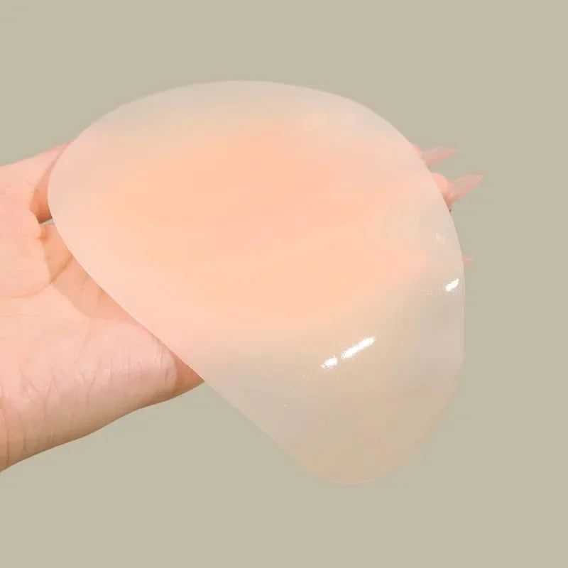 2pcsNo Glue Sticky Nipple Cover Plunge Droplet Invisible Bra Ultra Thin Seamless Silicone Nubra StickersLiftingBreastPadsPasties
