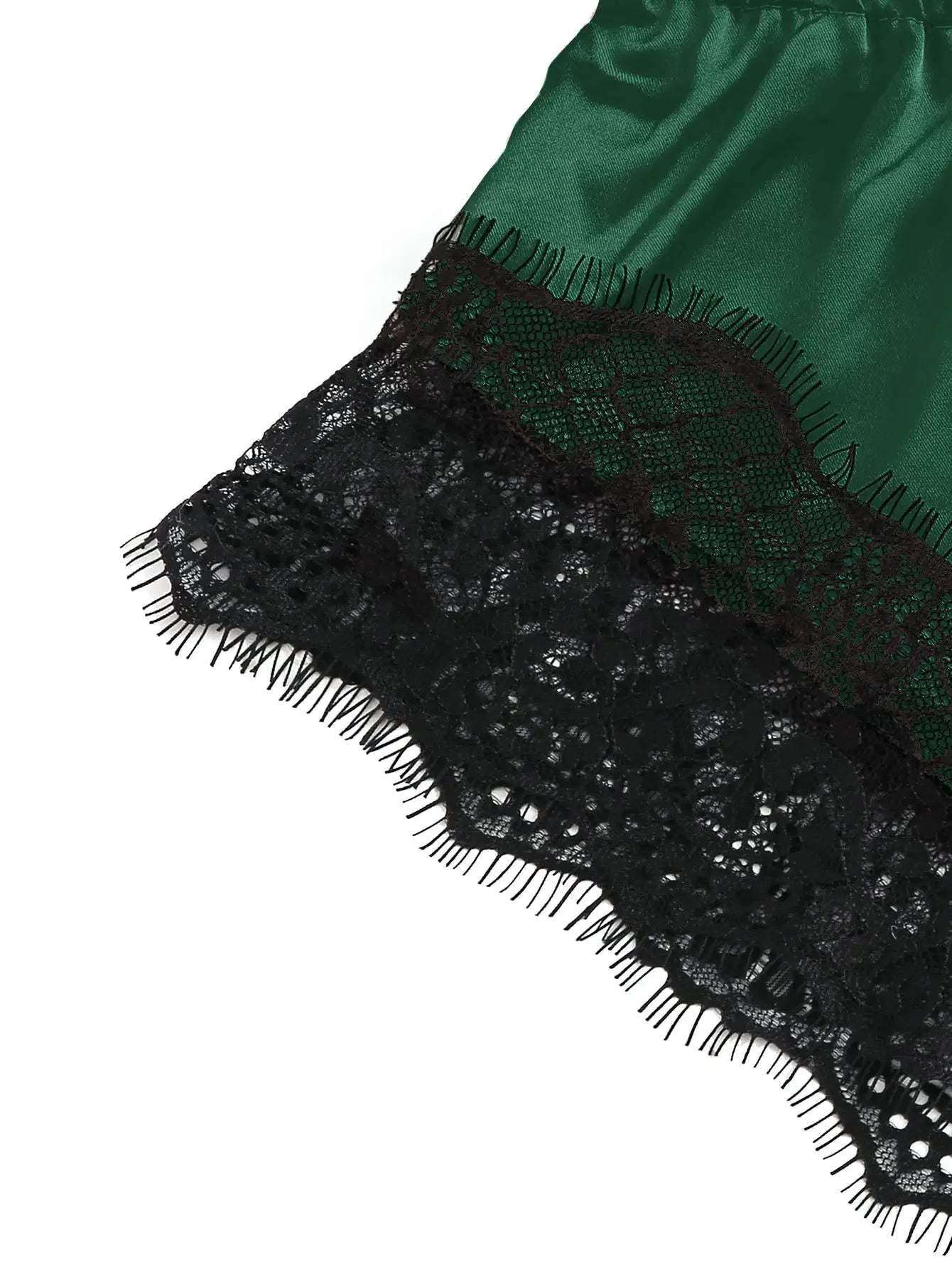 Women's 2 Piece Sexy Lace Pajama Set See-Through Bralette Cami Top and Shorts Breathable Sleepwear Plus Size Summer Lingerie