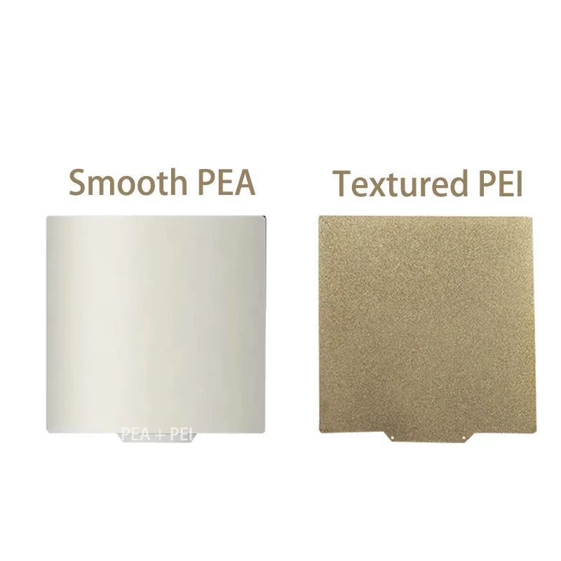 Voron V0 PEI Sheet 120x120mm Double Sided Textured/Smooth PEI PET PEO PEY H1H Flexible Spring Steel Sheet Magnetic Build Plate