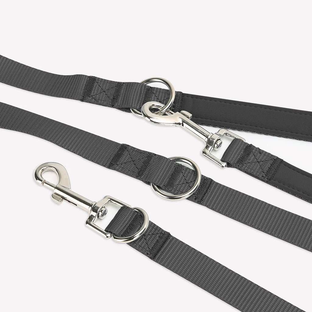 Multifunctional Dog Leash,Adjustable Length Multipurpose for Medium & Large Dogs,Convertible Hands Free,Crossbody,Over Shoulder