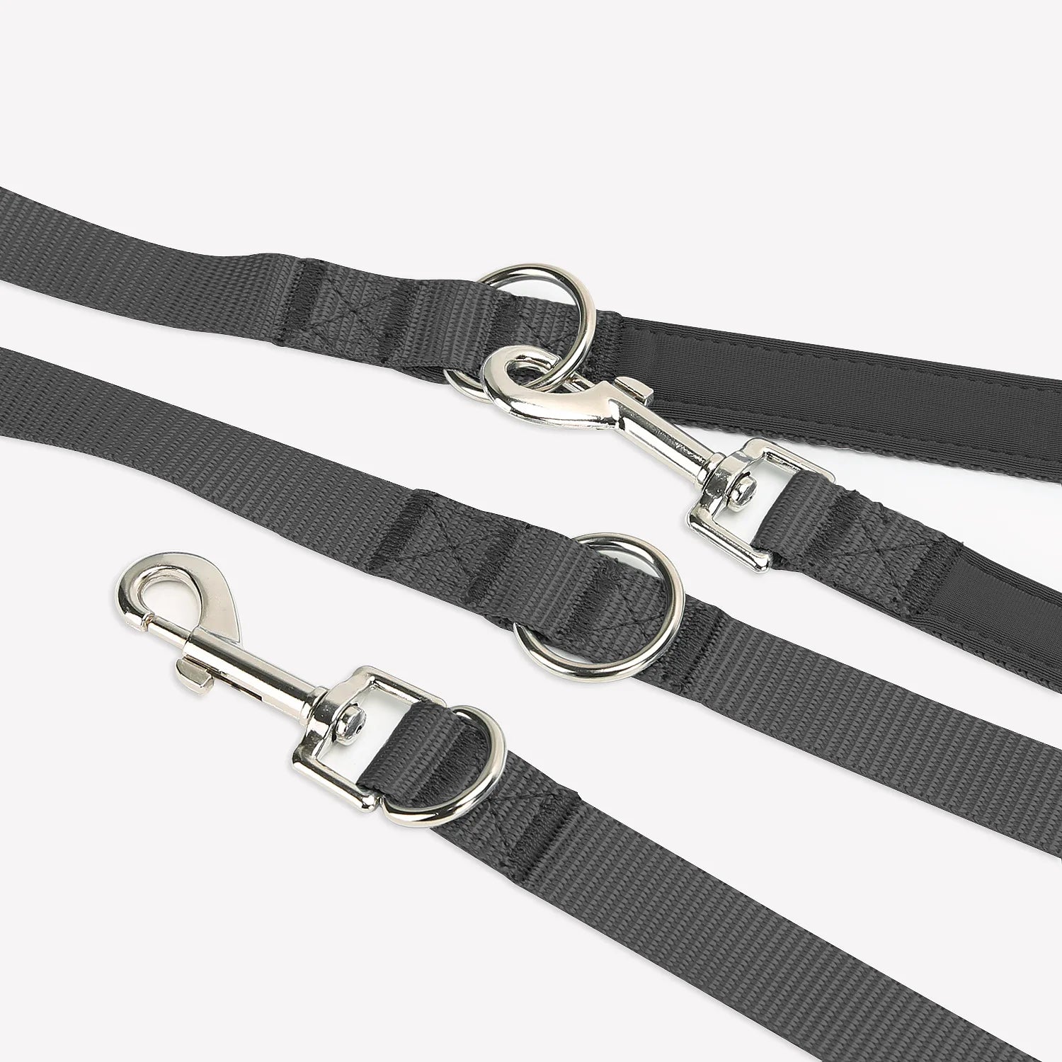 Multifunctional Dog Leash,Adjustable Length Multipurpose for Medium & Large Dogs,Convertible Hands Free,Crossbody,Over Shoulder