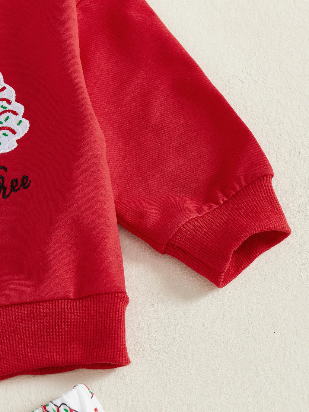 Lioraitiin Toddler Little Girl Christmas Outfit Bow Tree Applique Crewneck Sweatshirt and Flare Pants 2 Piece Winter Fall Set
